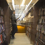 Reader by the Shelves (Library Story)